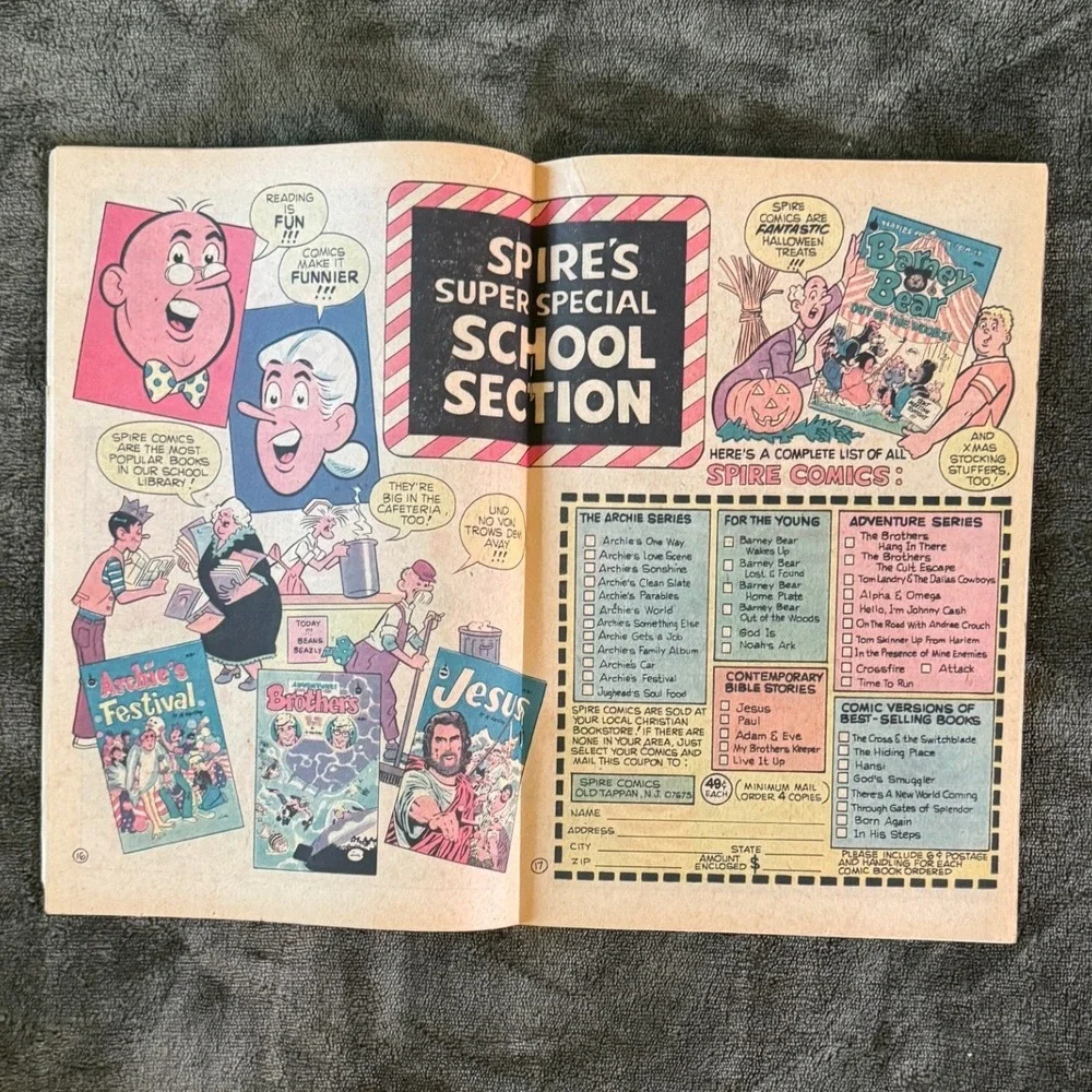 Archie and Mr.‎ Weatherbee Spire Christian Comics Al Hartley Vintage Bronze Age